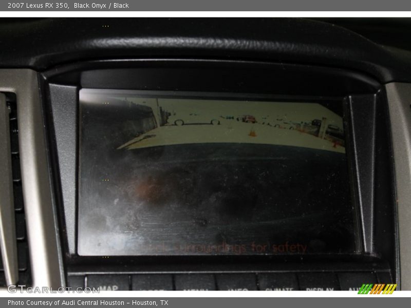 Black Onyx / Black 2007 Lexus RX 350