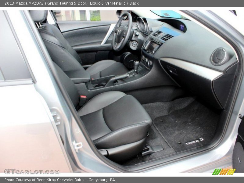  2013 MAZDA3 i Grand Touring 5 Door Black Interior