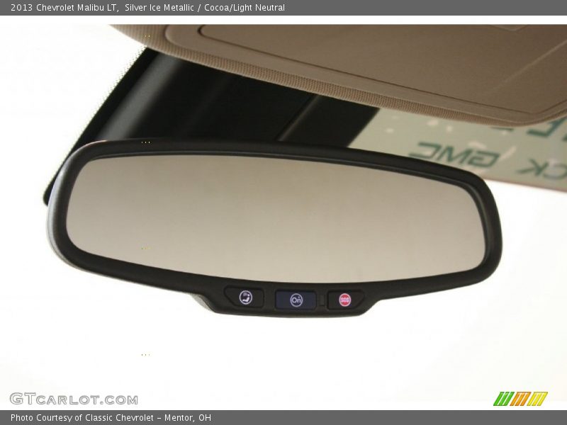 Silver Ice Metallic / Cocoa/Light Neutral 2013 Chevrolet Malibu LT