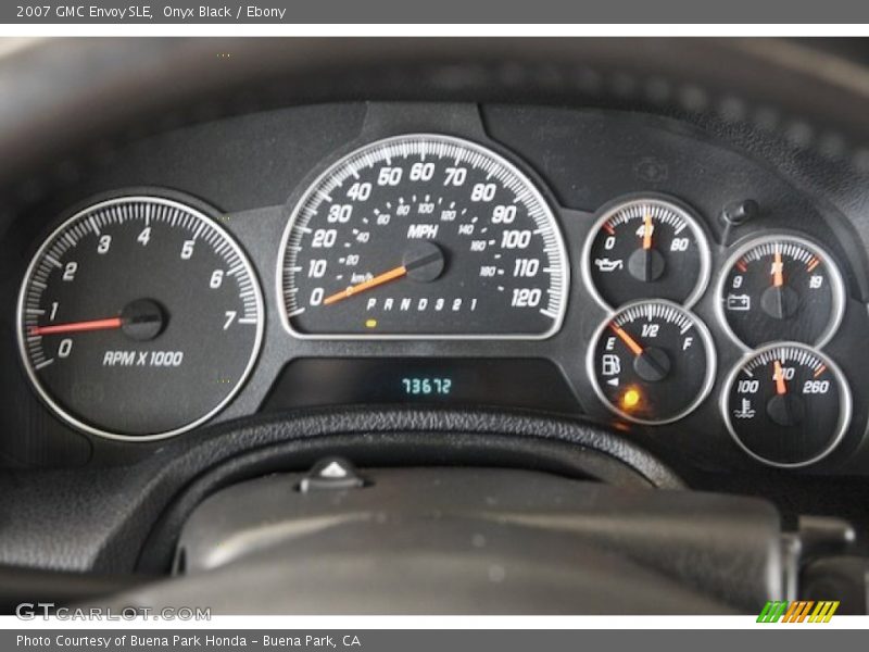 Onyx Black / Ebony 2007 GMC Envoy SLE