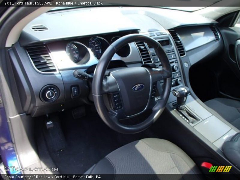 Kona Blue / Charcoal Black 2011 Ford Taurus SEL AWD