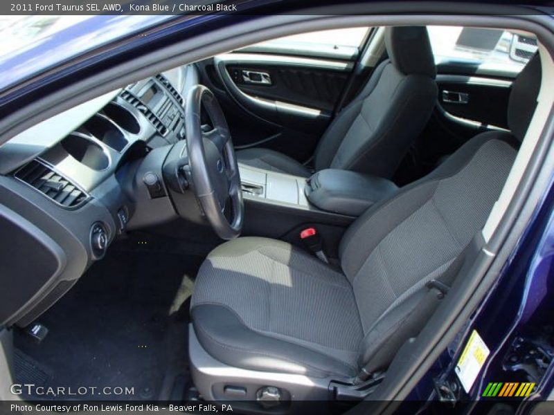 Front Seat of 2011 Taurus SEL AWD