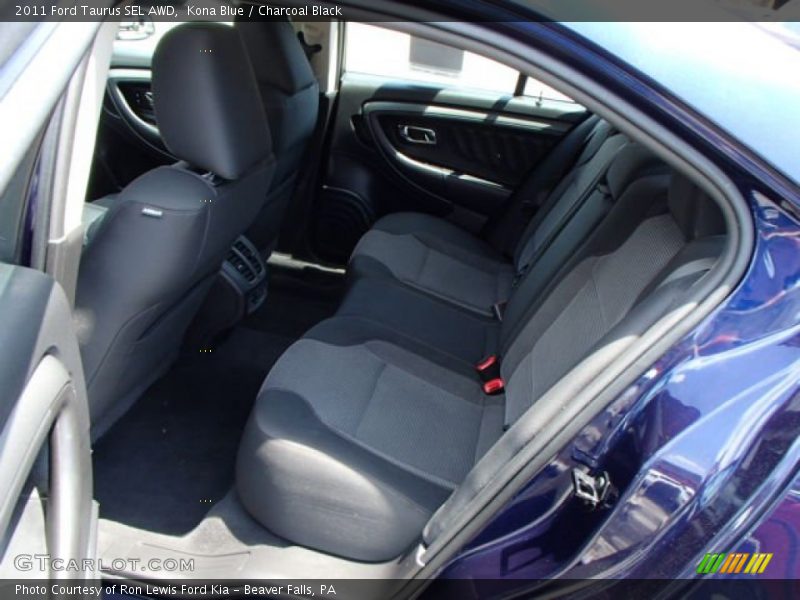 Rear Seat of 2011 Taurus SEL AWD