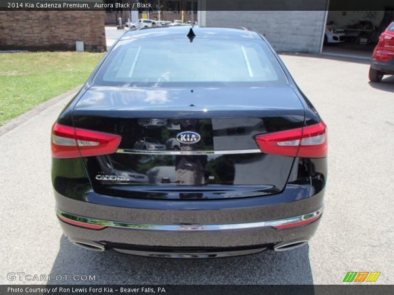 Aurora Black / Black 2014 Kia Cadenza Premium
