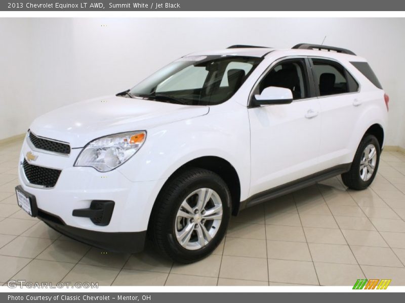 Summit White / Jet Black 2013 Chevrolet Equinox LT AWD
