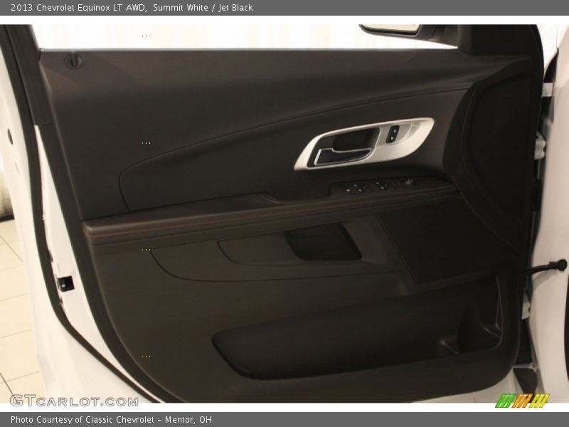 Summit White / Jet Black 2013 Chevrolet Equinox LT AWD