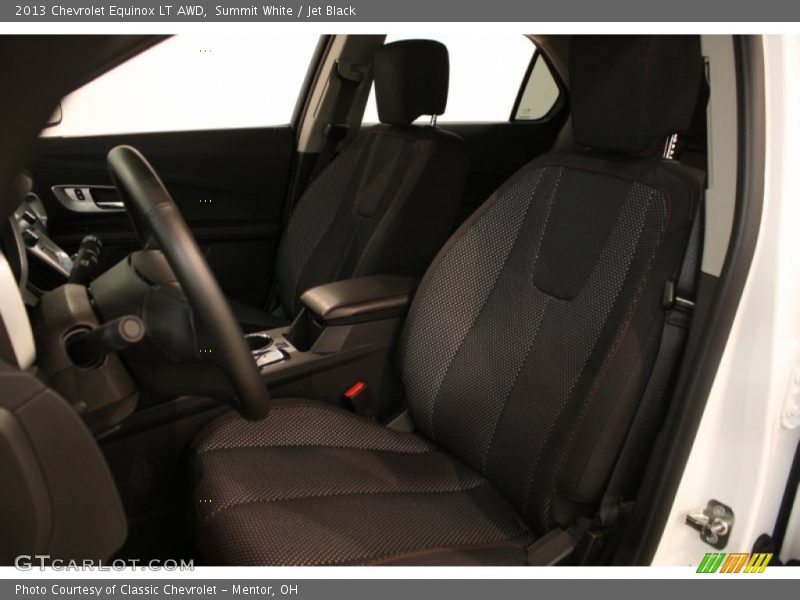 Summit White / Jet Black 2013 Chevrolet Equinox LT AWD