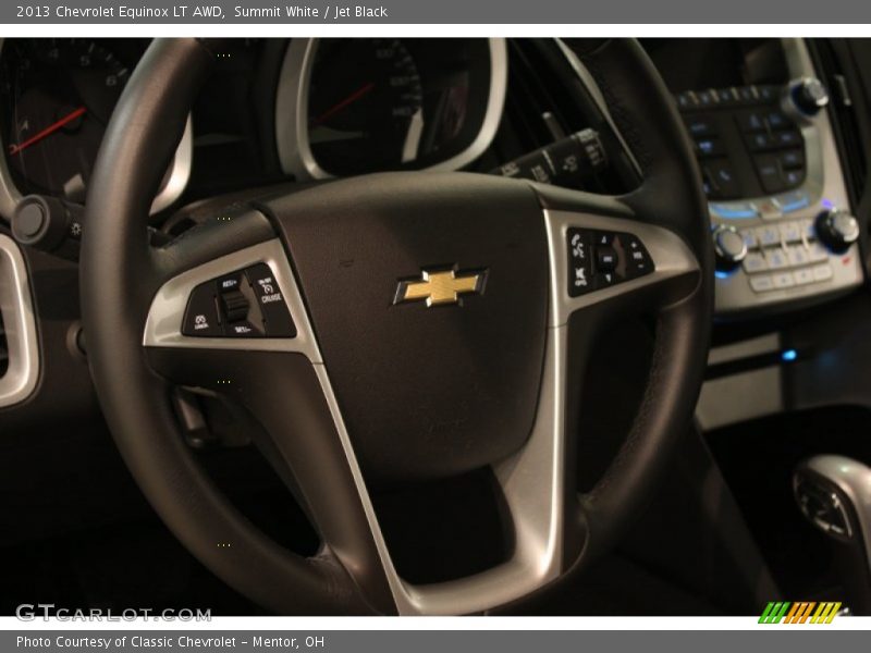 Summit White / Jet Black 2013 Chevrolet Equinox LT AWD