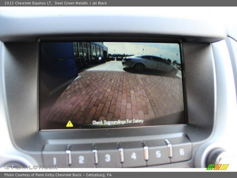 Steel Green Metallic / Jet Black 2013 Chevrolet Equinox LT