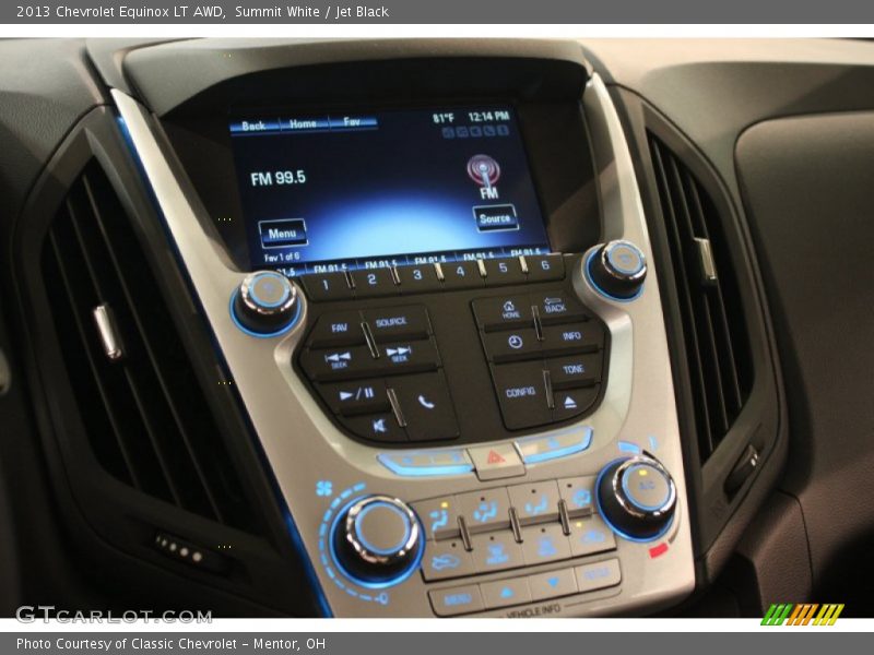 Summit White / Jet Black 2013 Chevrolet Equinox LT AWD