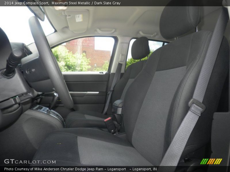 Maximum Steel Metallic / Dark Slate Gray 2014 Jeep Compass Sport
