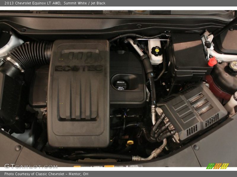 Summit White / Jet Black 2013 Chevrolet Equinox LT AWD
