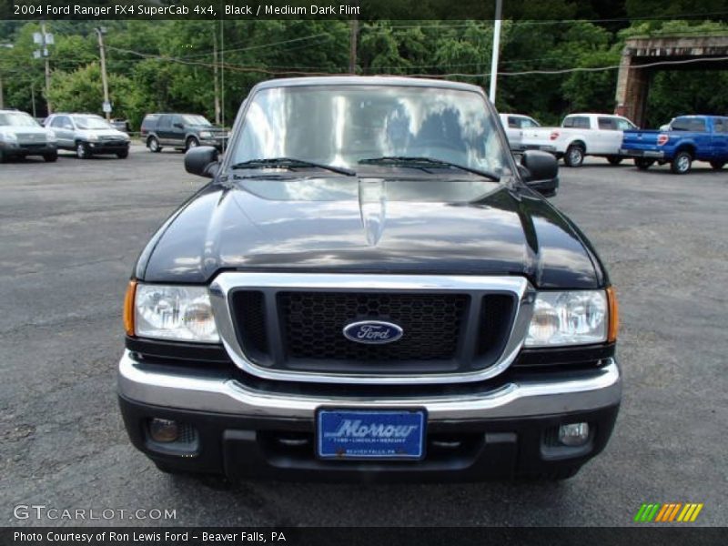 Black / Medium Dark Flint 2004 Ford Ranger FX4 SuperCab 4x4