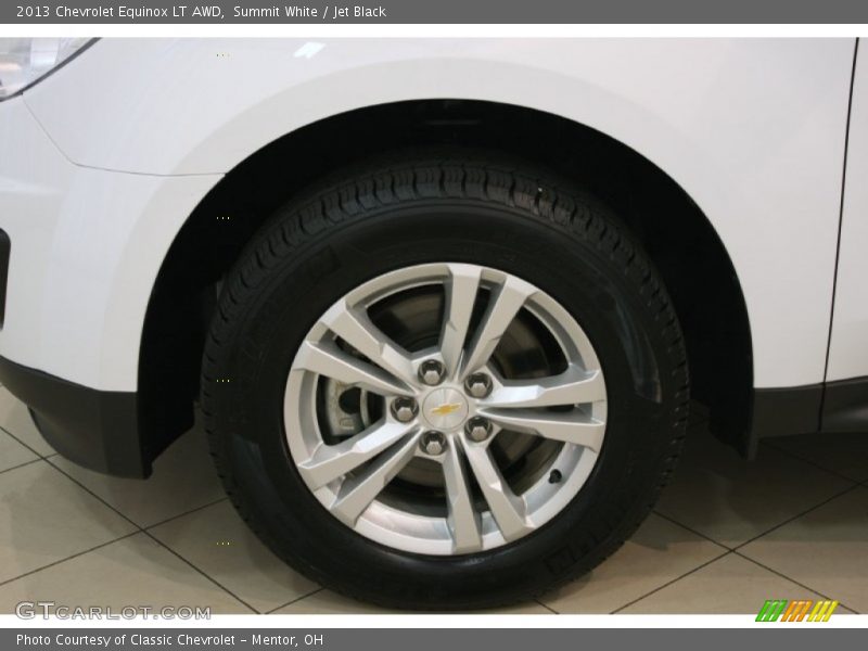 Summit White / Jet Black 2013 Chevrolet Equinox LT AWD