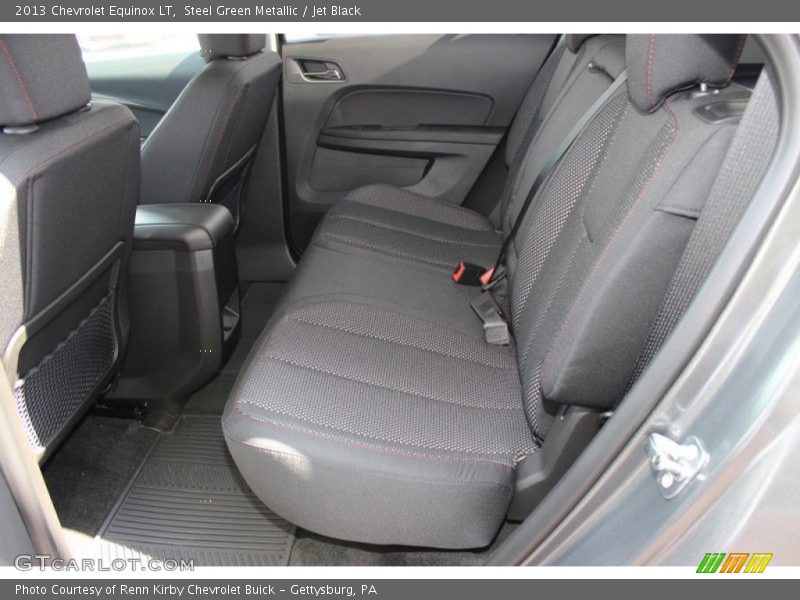 Steel Green Metallic / Jet Black 2013 Chevrolet Equinox LT