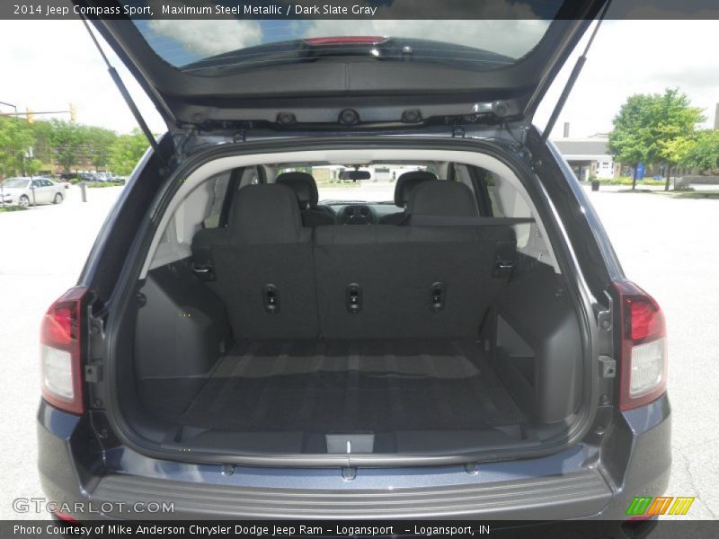Maximum Steel Metallic / Dark Slate Gray 2014 Jeep Compass Sport