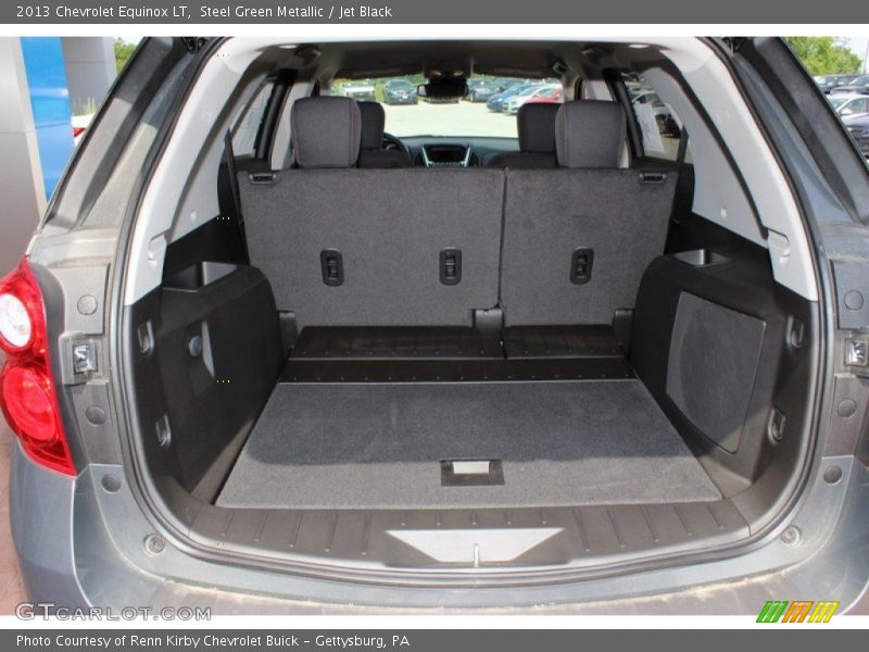 Steel Green Metallic / Jet Black 2013 Chevrolet Equinox LT