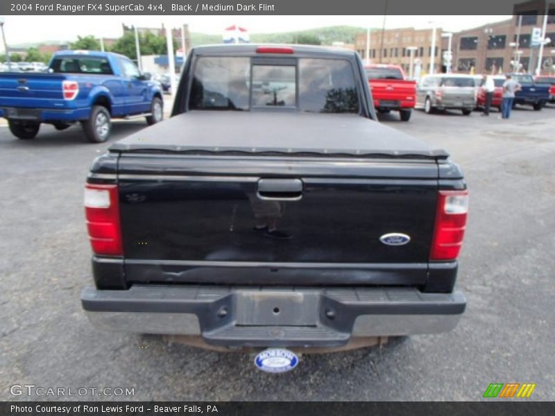 Black / Medium Dark Flint 2004 Ford Ranger FX4 SuperCab 4x4