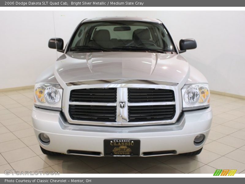 Bright Silver Metallic / Medium Slate Gray 2006 Dodge Dakota SLT Quad Cab