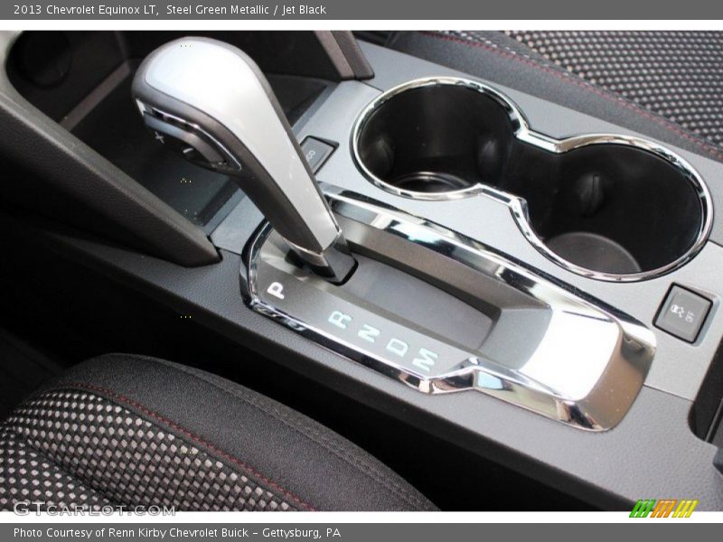 Steel Green Metallic / Jet Black 2013 Chevrolet Equinox LT