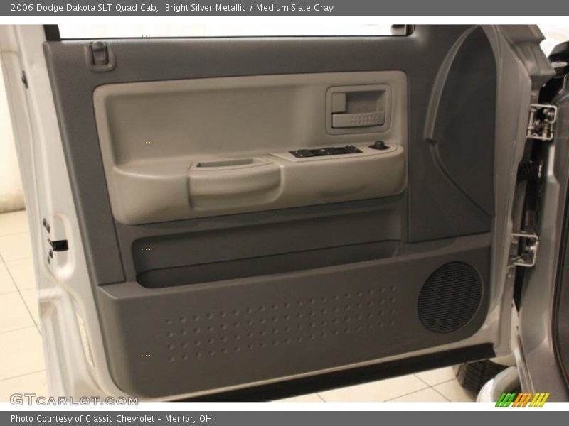Bright Silver Metallic / Medium Slate Gray 2006 Dodge Dakota SLT Quad Cab