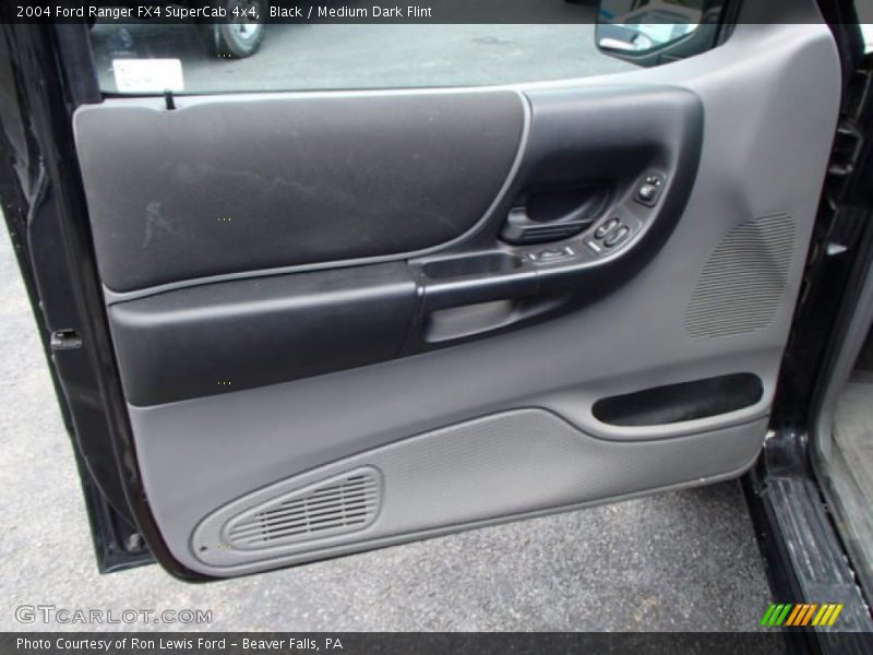Black / Medium Dark Flint 2004 Ford Ranger FX4 SuperCab 4x4