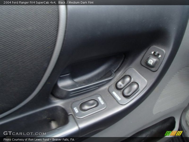 Black / Medium Dark Flint 2004 Ford Ranger FX4 SuperCab 4x4