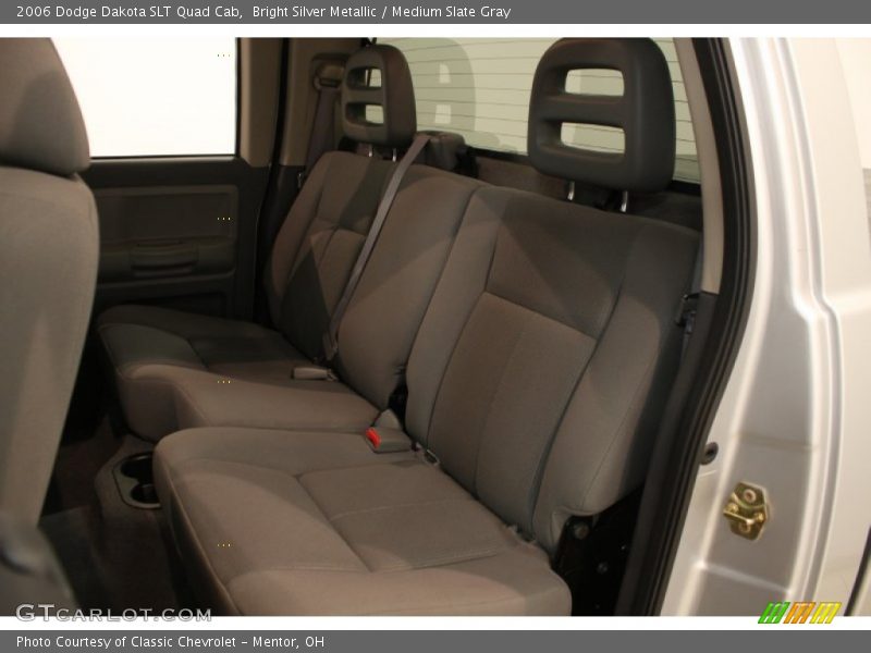 Bright Silver Metallic / Medium Slate Gray 2006 Dodge Dakota SLT Quad Cab
