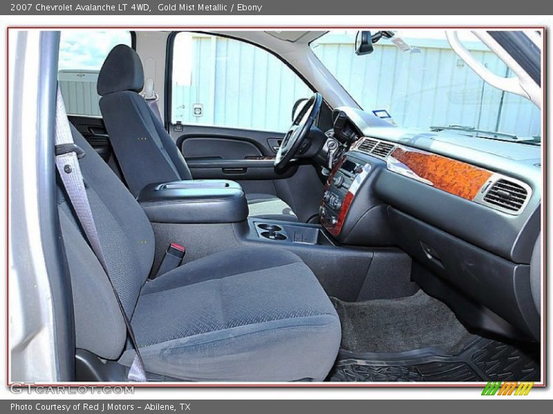 Gold Mist Metallic / Ebony 2007 Chevrolet Avalanche LT 4WD