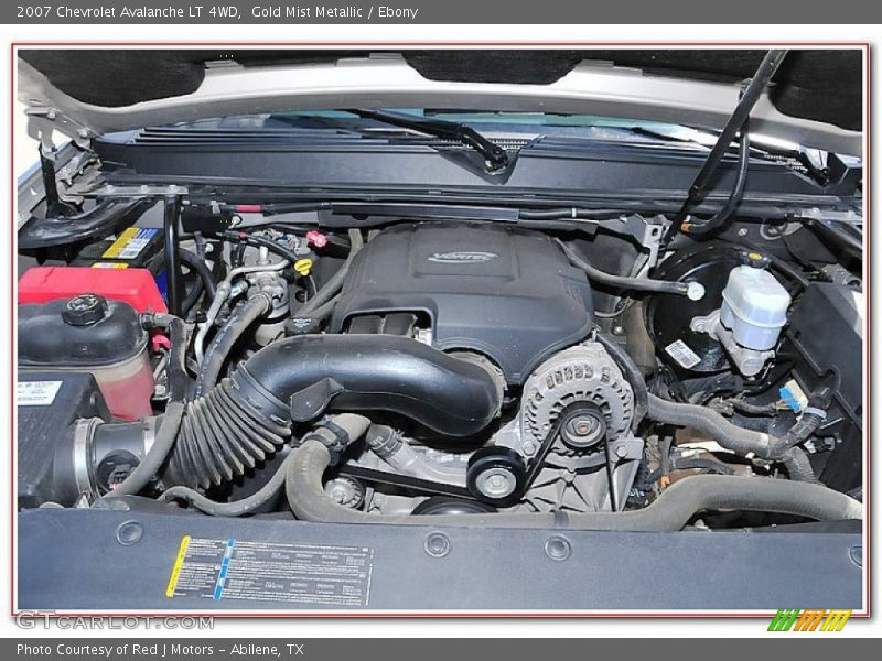 Gold Mist Metallic / Ebony 2007 Chevrolet Avalanche LT 4WD