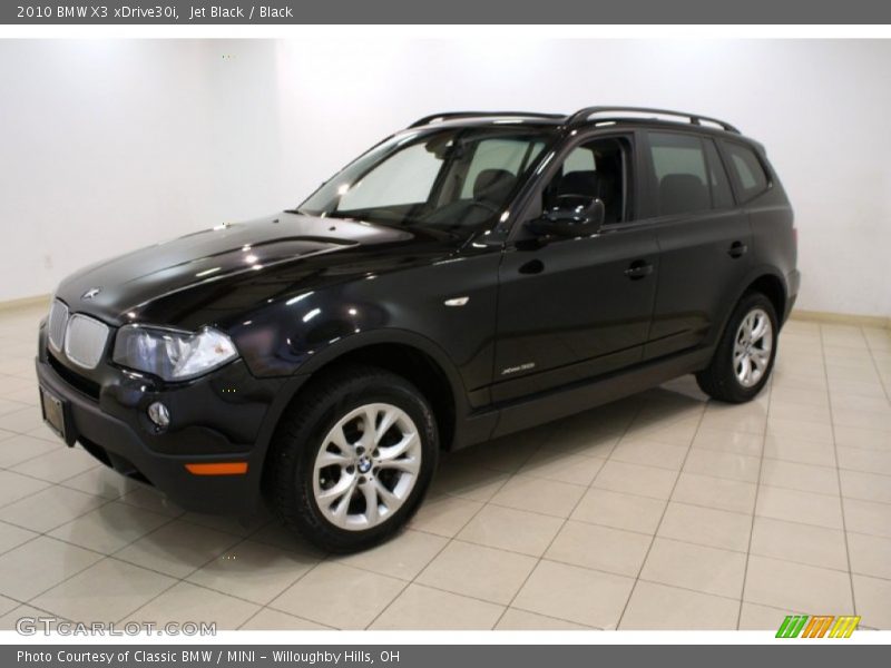 Jet Black / Black 2010 BMW X3 xDrive30i