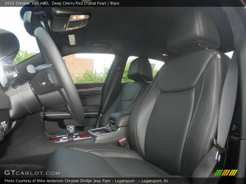 Deep Cherry Red Crystal Pearl / Black 2013 Chrysler 300 AWD