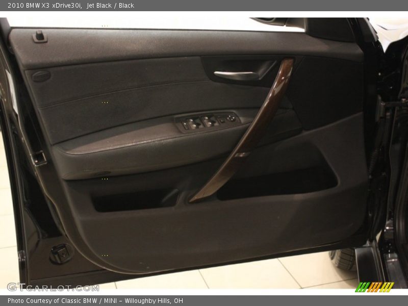 Jet Black / Black 2010 BMW X3 xDrive30i