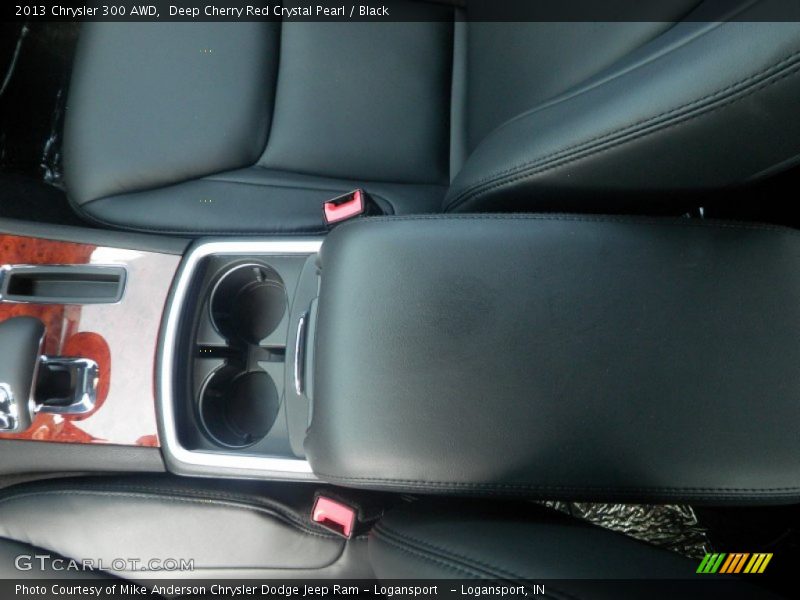 Deep Cherry Red Crystal Pearl / Black 2013 Chrysler 300 AWD