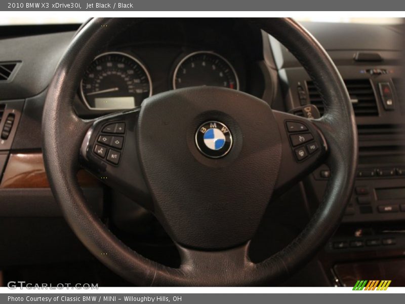 Jet Black / Black 2010 BMW X3 xDrive30i