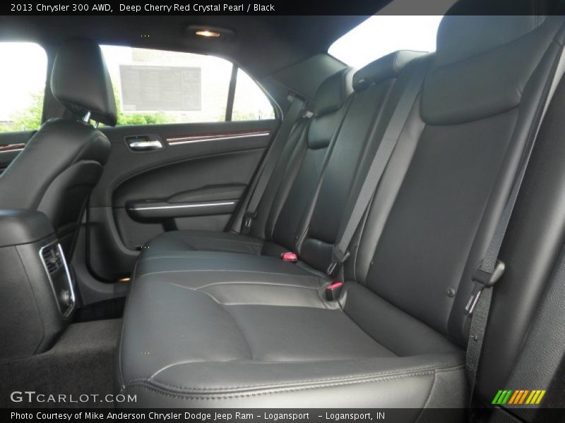 Deep Cherry Red Crystal Pearl / Black 2013 Chrysler 300 AWD