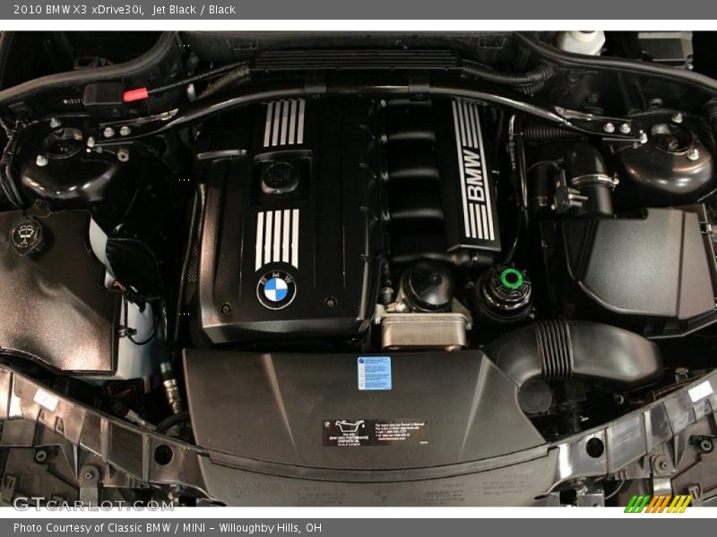 Jet Black / Black 2010 BMW X3 xDrive30i