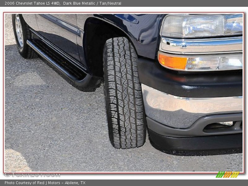 Dark Blue Metallic / Tan/Neutral 2006 Chevrolet Tahoe LS 4WD