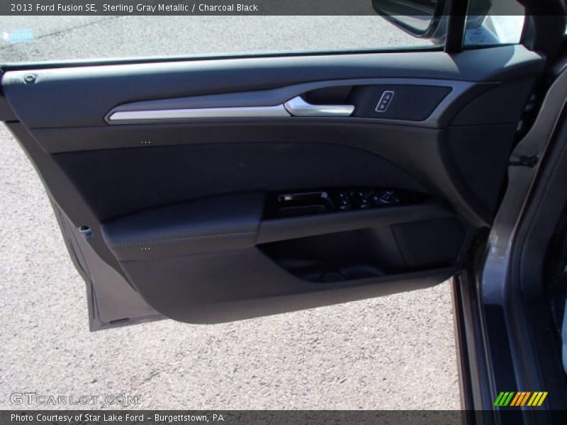 Sterling Gray Metallic / Charcoal Black 2013 Ford Fusion SE