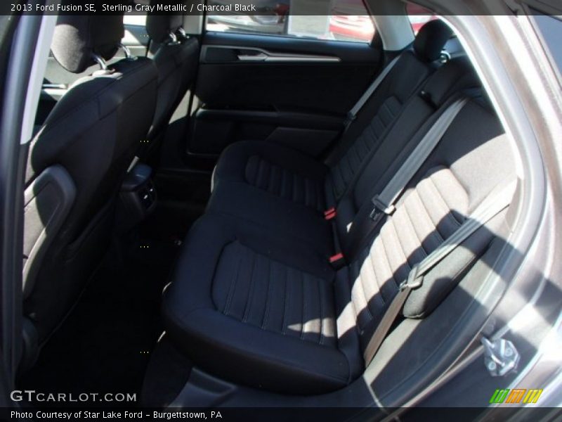 Sterling Gray Metallic / Charcoal Black 2013 Ford Fusion SE