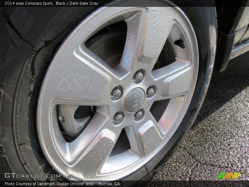 Black / Dark Slate Gray 2014 Jeep Compass Sport
