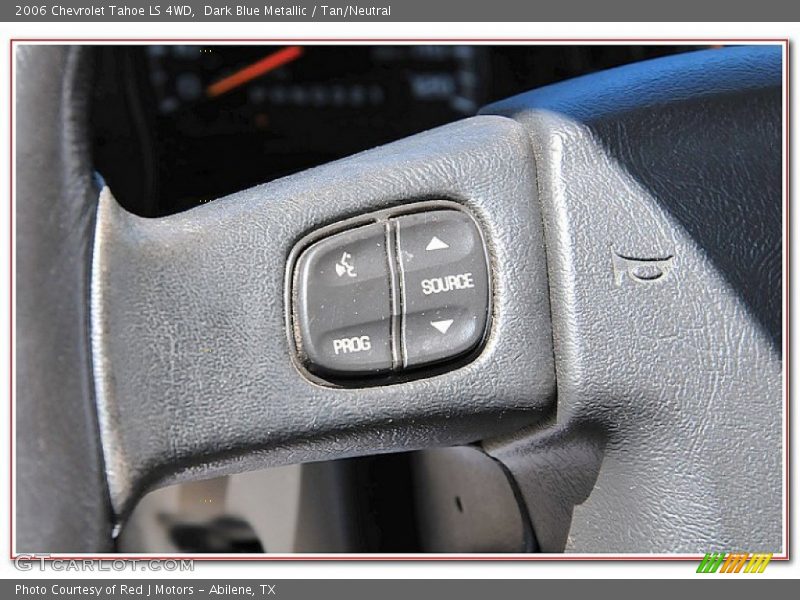 Dark Blue Metallic / Tan/Neutral 2006 Chevrolet Tahoe LS 4WD