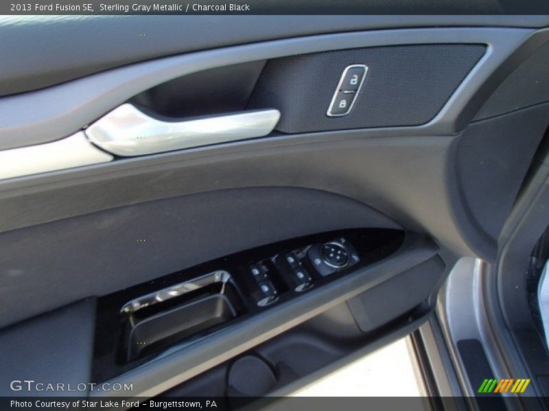 Sterling Gray Metallic / Charcoal Black 2013 Ford Fusion SE
