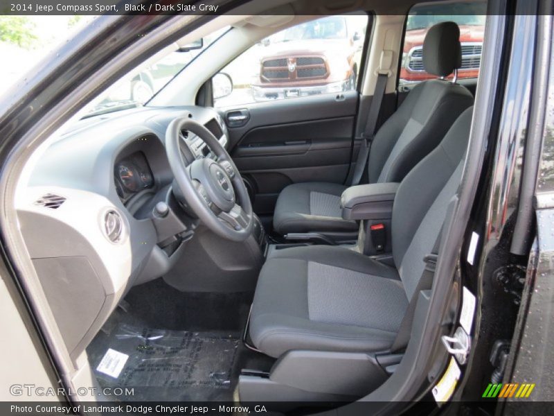 Black / Dark Slate Gray 2014 Jeep Compass Sport
