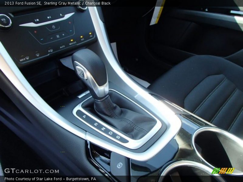 Sterling Gray Metallic / Charcoal Black 2013 Ford Fusion SE