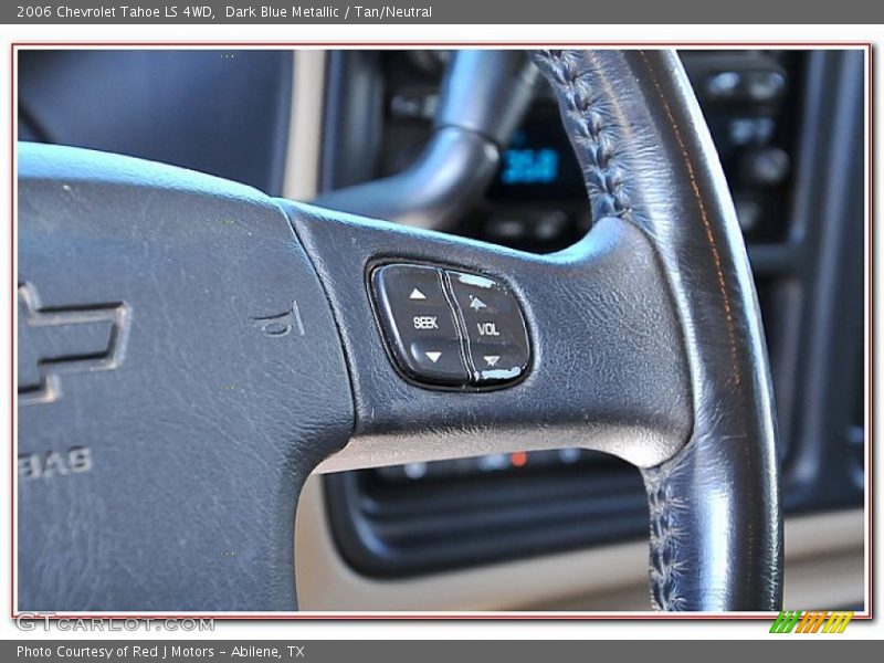 Dark Blue Metallic / Tan/Neutral 2006 Chevrolet Tahoe LS 4WD