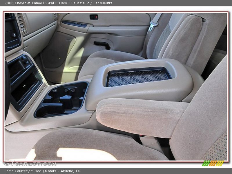 Dark Blue Metallic / Tan/Neutral 2006 Chevrolet Tahoe LS 4WD
