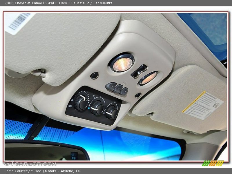 Dark Blue Metallic / Tan/Neutral 2006 Chevrolet Tahoe LS 4WD