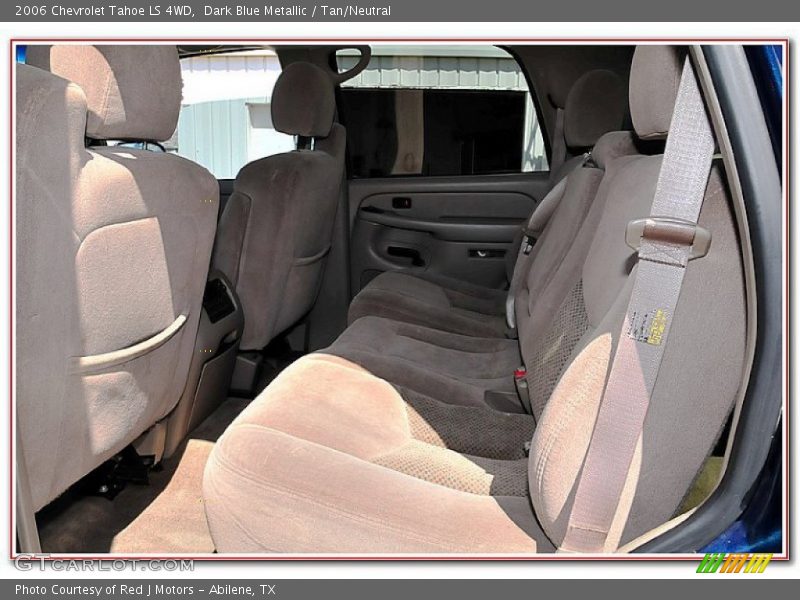 Dark Blue Metallic / Tan/Neutral 2006 Chevrolet Tahoe LS 4WD