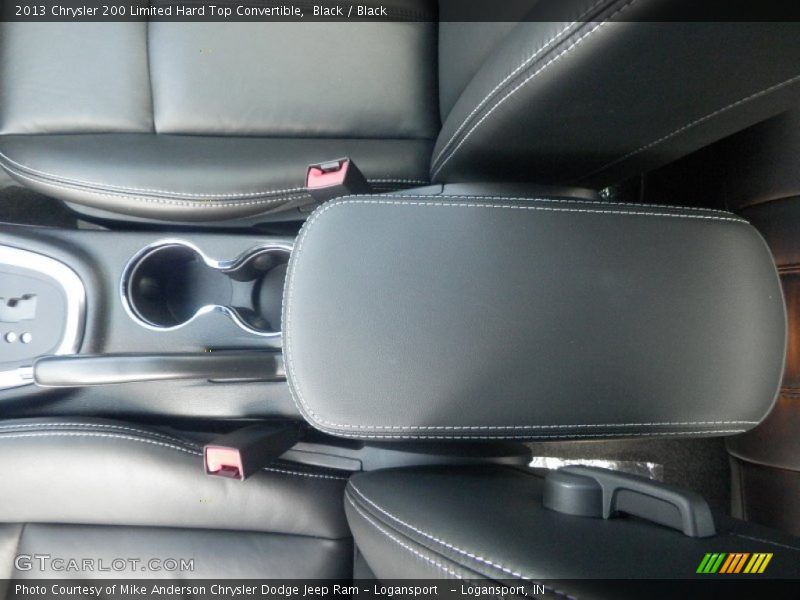 Black / Black 2013 Chrysler 200 Limited Hard Top Convertible
